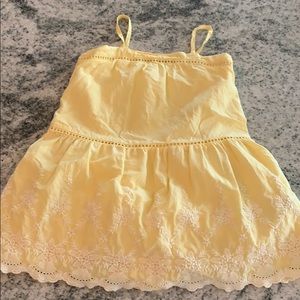Gap yellow dress